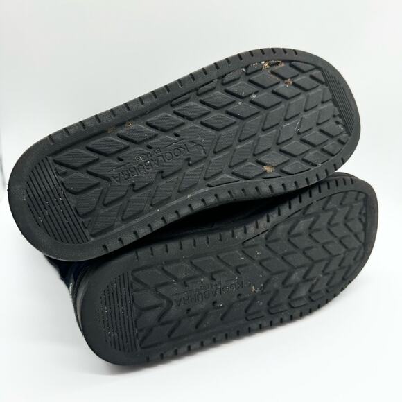 Koolaburra by UGG Victoria Tall Girls Bow Detail Tall Suede Boots Black Size 5 - Picture 10 of 11